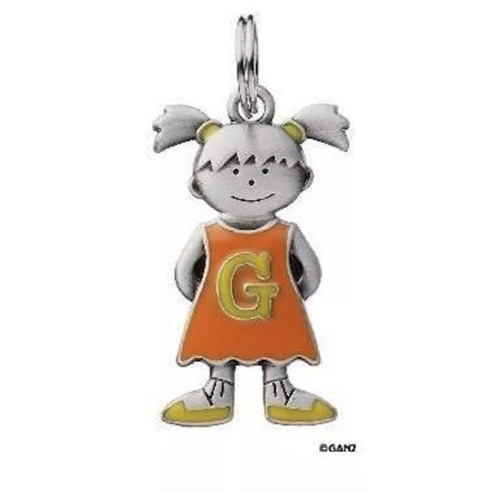 Girl Child Shaped Initial Charm Pendant Mom Kids Letters " G " by Ganz‎